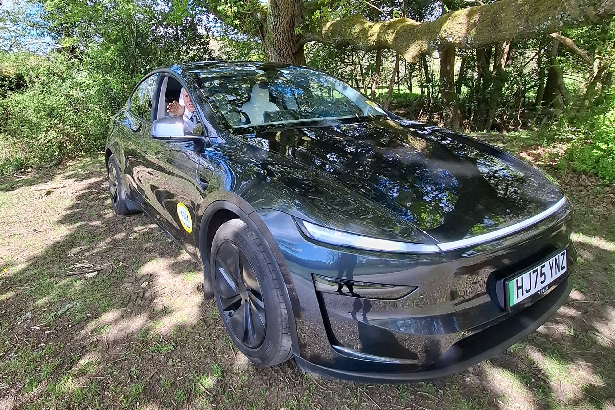 Tesla Model Y executive private hire vehicle